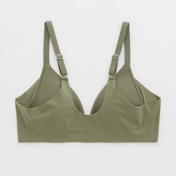 Aerie Real Good Sunnie Lurex Strap Wireless Lightly Lined Bra - Picture 4 of 4